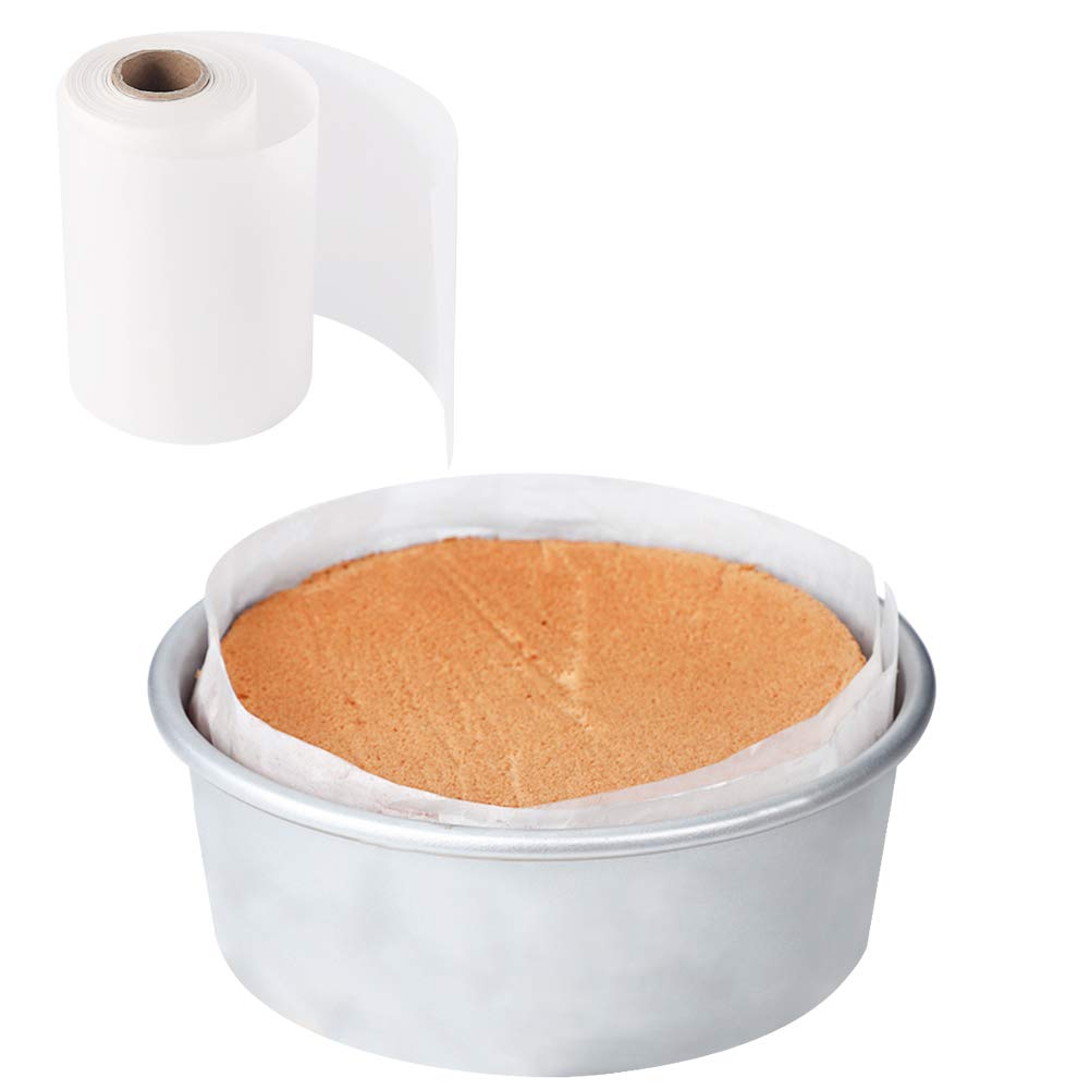 Cake Pan Liner, Nonstick Cake Pan Side Liner/Baking Parchment Paper Liner Roll For Cake Pan, Springform Pan (4In X 164Ft)