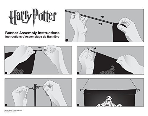 Rubies Harry Potter Printed Hufflepuff Banner