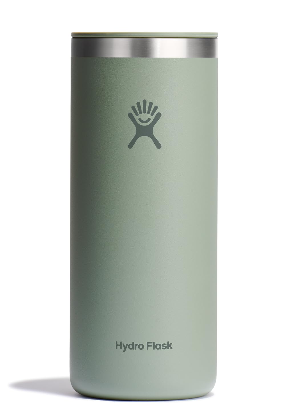 Hydro Flask Travel Coffee Cup - Insulated Stainless Steel, Non-Spill, Leak Resistant to-Go Coffee Tumbler 20 Oz Agave Green