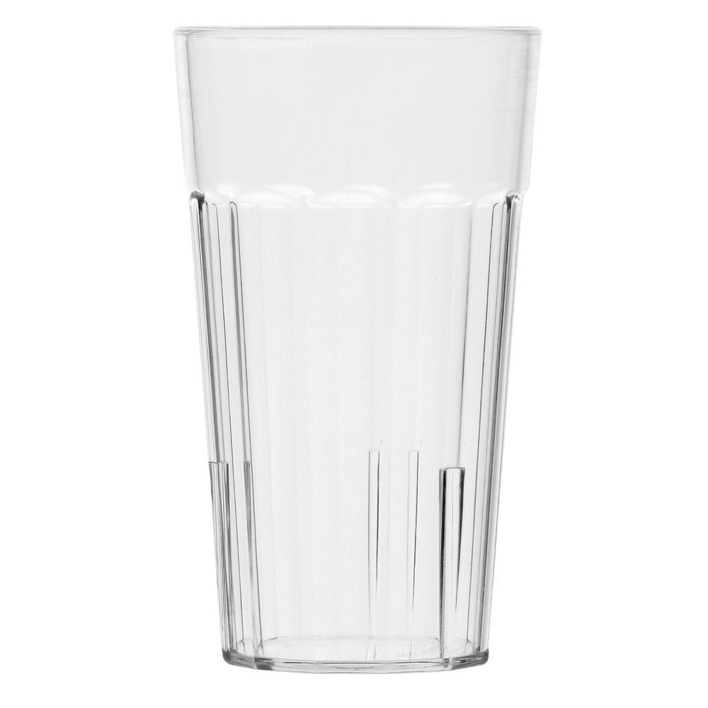 Cambro Nt12152 Newport Tumbler Fluted 12.6 Oz. Clear - Case Of 36