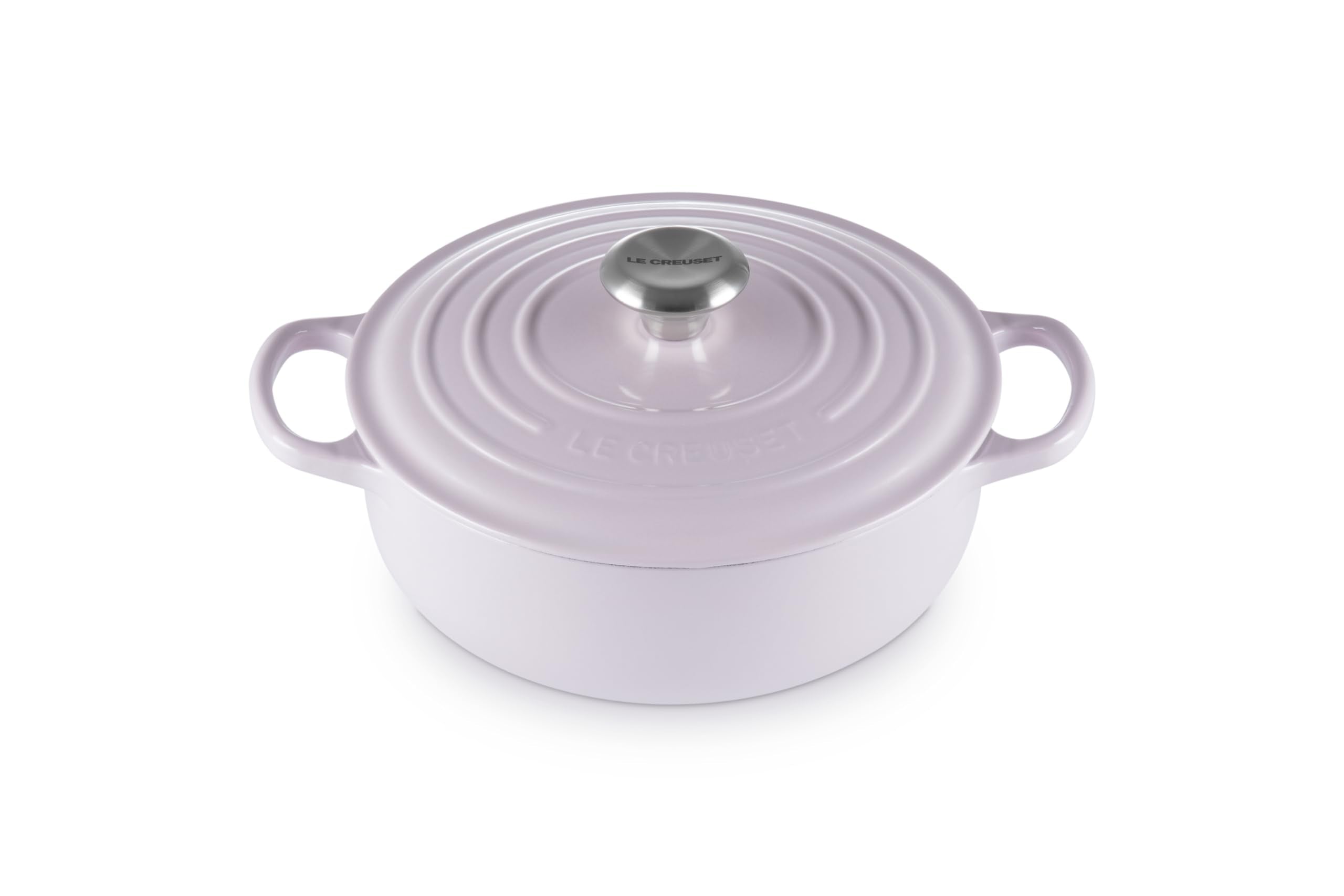 Le Creuset Enameled Cast Iron Signature Round Sauteuse, 3.5qt., Shallot