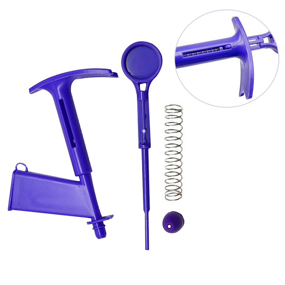 Plastic Pearl Applicator Fondant Pearl Ball Applicator Sugarcraft Cake Decorating Tools Plunger (3Mm And 6Mm)