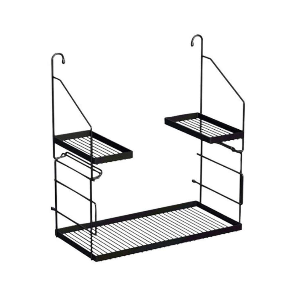 Alape Bucket Sink Small Service Sink Glazed Steel Utility Sink And Utensilo Storage Caddy, With Overflow, Black Trim