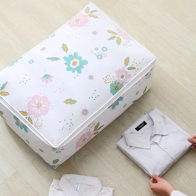 Storage Organizer Bag, Moisture Proof Mildew Proof Dust Proof, 58 X 40 X 22 Cm, For Quilts, Coats, Jackets, Pillows, Blankets (2