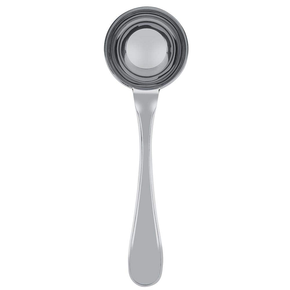 Stainless Steel Long Handled Tea Coffee Measuring Spoon Scoop Tablespoon Seasoning Kitchen Cooking Tools(15ML)