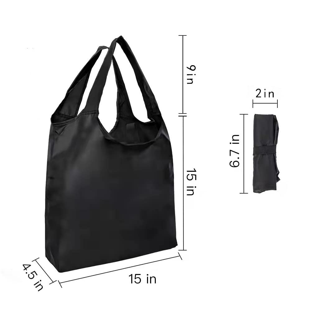 Aricsen 20 Pack 15X45X15 Inch Mixed Color Reusable Grocery Bags With Handles Bulk Heavy Duty, Shopping Foldable Kitchen Bags Lar