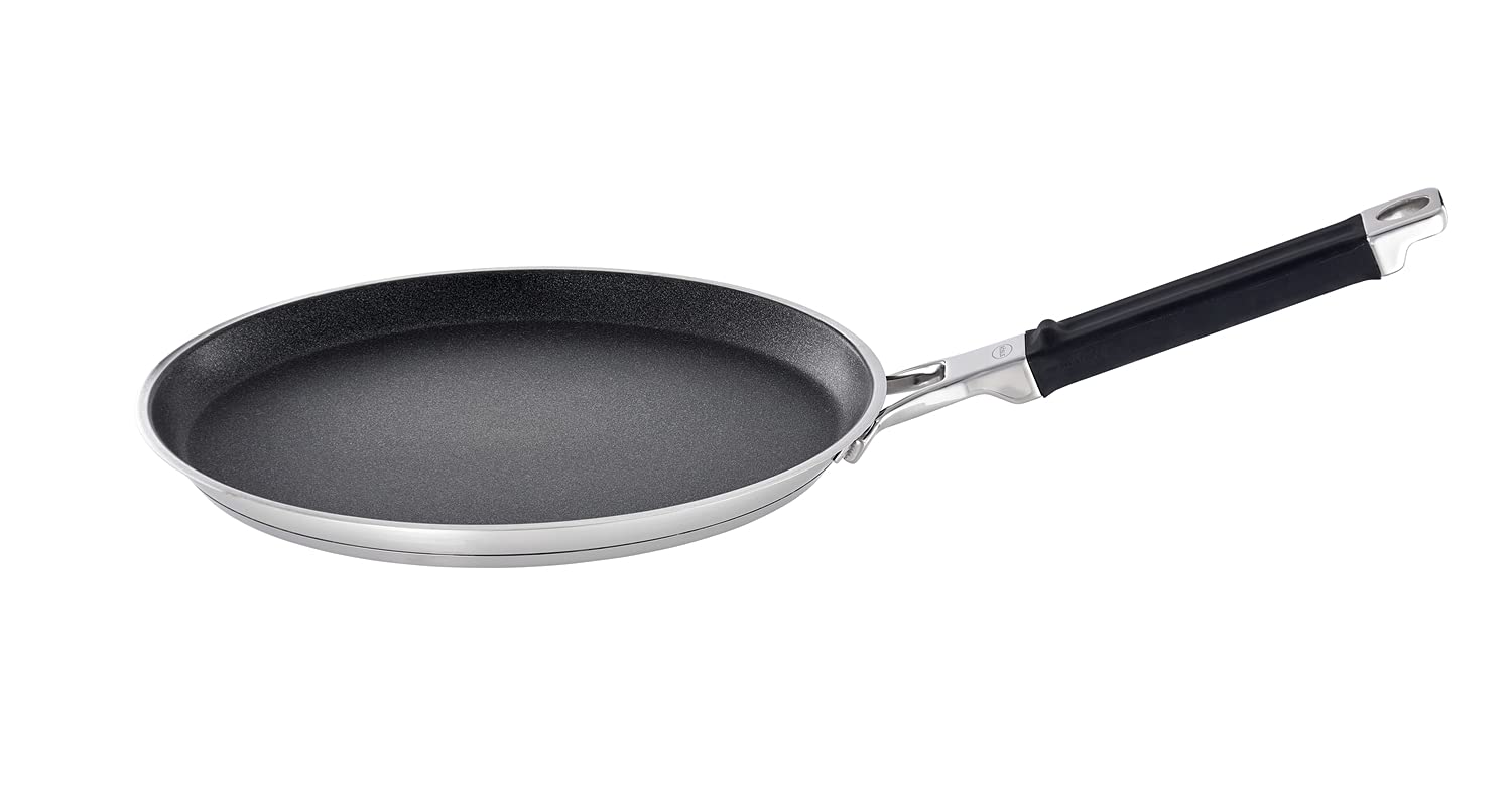 Rsle Silence Pro Cookware Collection 11 In. Crepes Pan With Non-Stick Coating