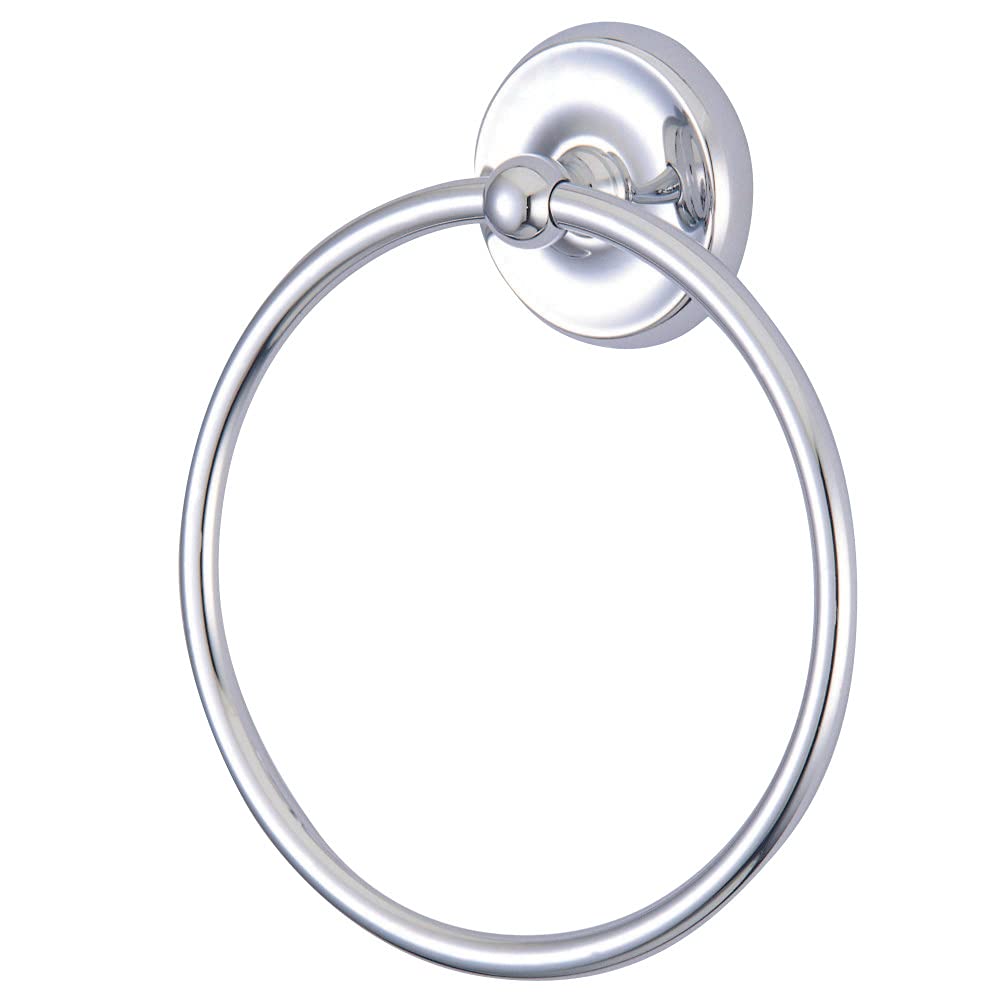 Kingston Brass BA314C Classic Towel Ring  Polished Chrome