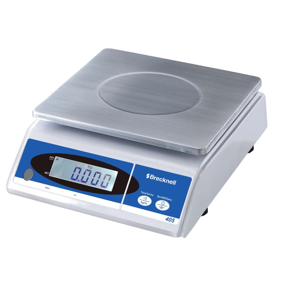 Brecknell 405-15, Lcd Electronic Compact Portion Control Scale, 30 Lb X 0.005 Lb