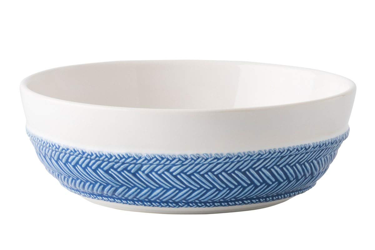 Juliska Le Panier White/Delft Blue Pasta/Soup Bowl