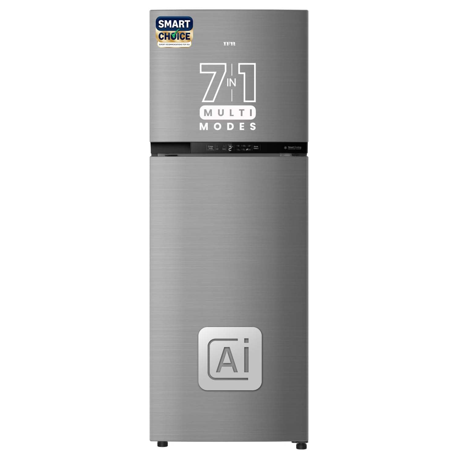 Ifb Smart Choice 285L 3 Star Frost Free Inverter With Double Door Refrigerator (ExpertCool Ifbff3363Igsu, Grey) With Surround 