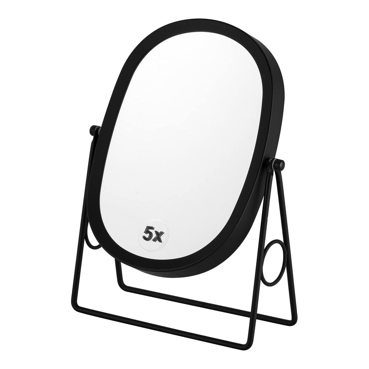 Joyoeikon Classic Dual Sided 5X And 1X Magnifying Makeup Mirror And Tabletop Standing 360 Rotation Vanity Mirror,Desktop Cosmeti
