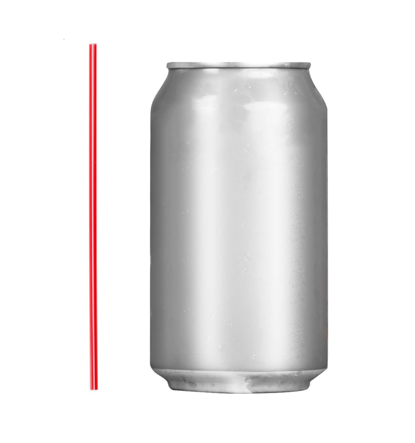 Disposable Plastic Coffee Stirrer Straw - 5 Inch Sip Stir Stick (Red, 1000)