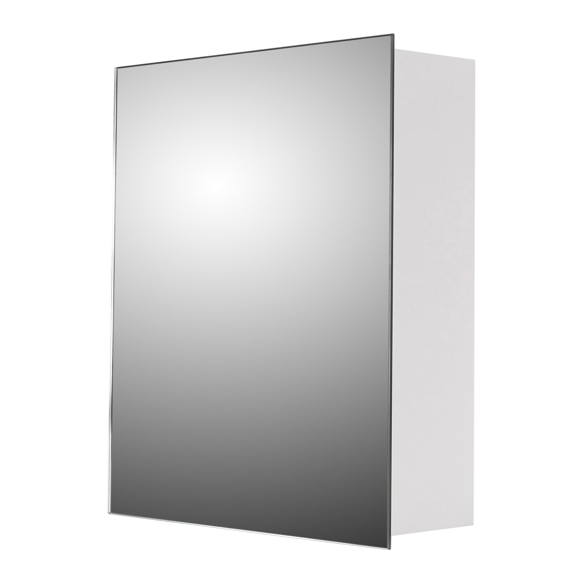 Ketcham 16 W x 22 H, Residential Series, Surface Mounted, Polished Edge Medicine Cabinet