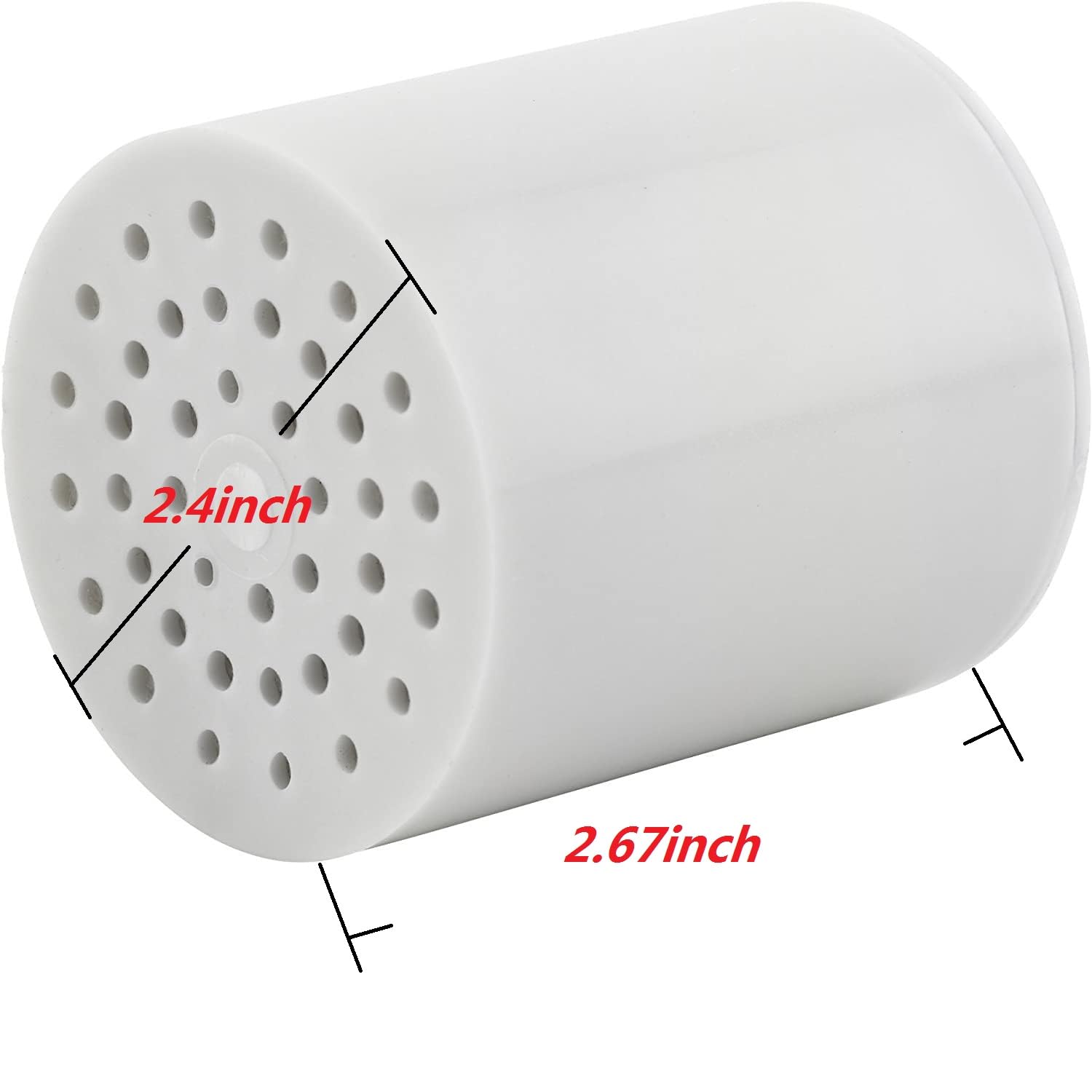 15 Stage Universal Shower Water Filter Cartridges Reduces Chemicals & Chlorine, Hard Water, Restores Ph Balance- Replacement For