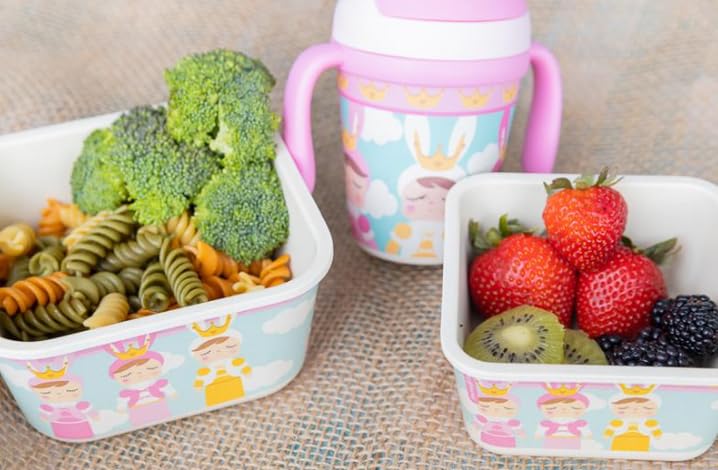 Bamboo Fiber - Kids Super Dining Combo 7pk, Metoo