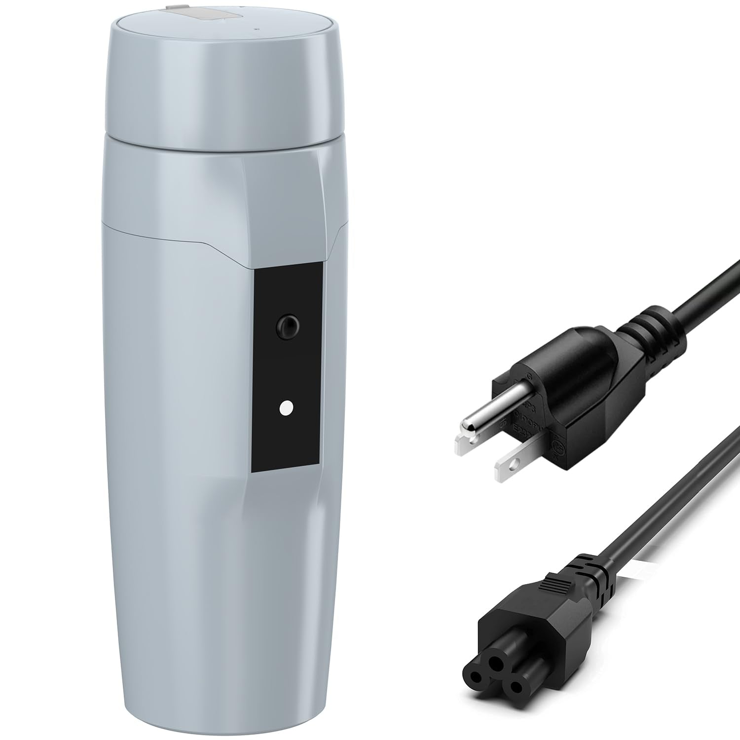 Portable Electric Kettle Boiler, Small Electric Travel Kettle, 300W Fast Water Heater, Mini Electric Tea Coffee Mug for Hotels/O