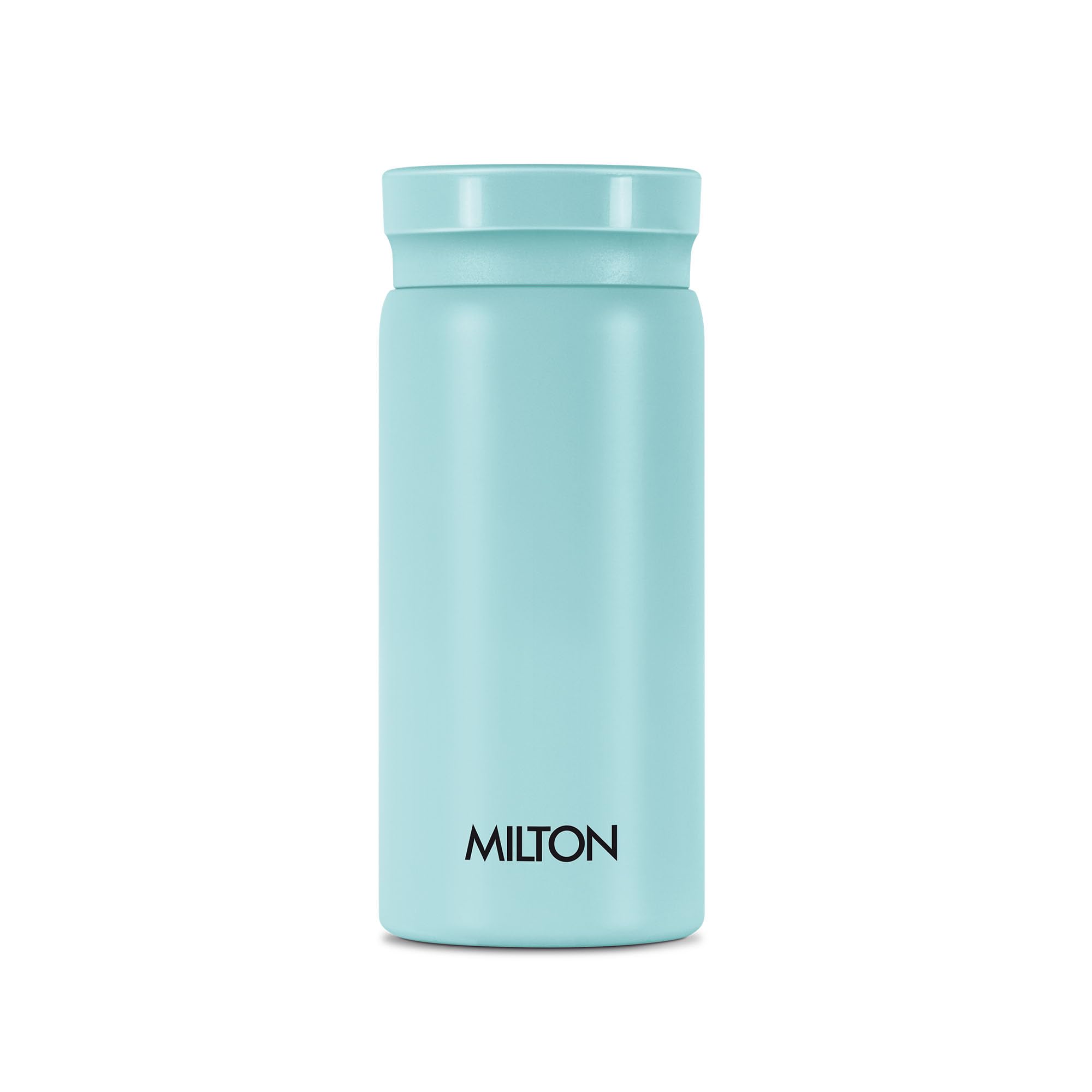Milton Minimate 200 Thermosteel Insulated Water Bottle, 190 ml, Blue | Hot and Cold | Leak Proof | Office Bottle | Sports | Home