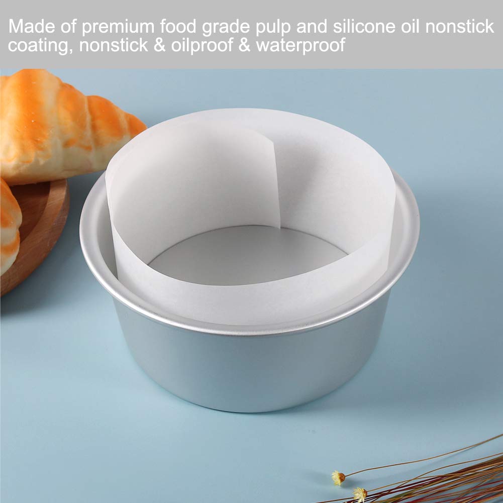 Cake Pan Liner, Nonstick Cake Pan Side Liner/Baking Parchment Paper Liner Roll For Cake Pan, Springform Pan (4In X 164Ft)