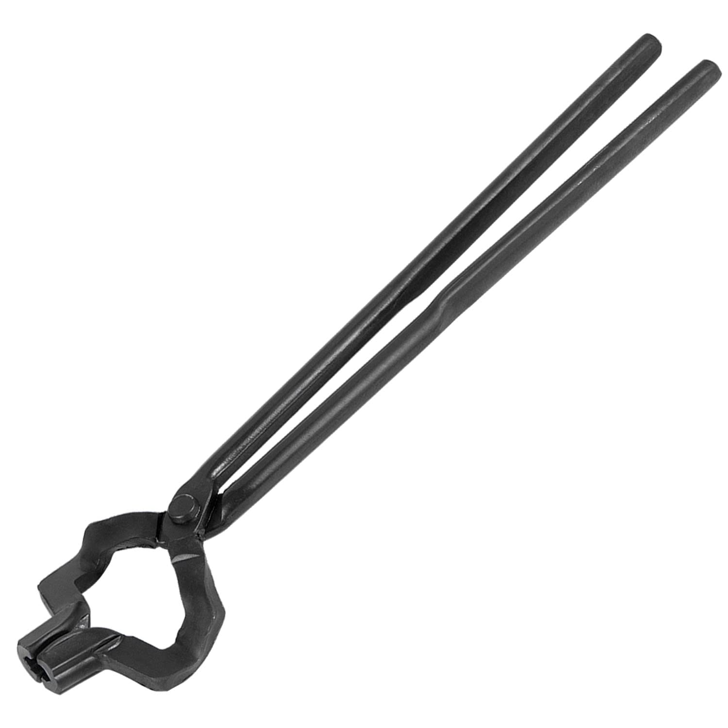 16'' Z V-Bit Style Blacksmith Tongs Knifemaking Bladesmith Blacksmithing Tongs Tools Z Type Tongs With V-Bit Jaws Blacksmith For