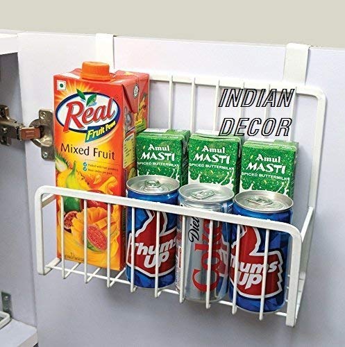 Indian Decor Cabinet Door Organizer (White)