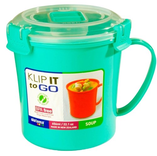 (One Piece ) Soup Mug- Soup Mug To Go From Sistema (Part Number 21107)