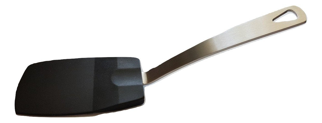 Norpro 18/10 Stainless Steel & HeatResistant Flexible Nylon Mini Spatula (1pack, Black)