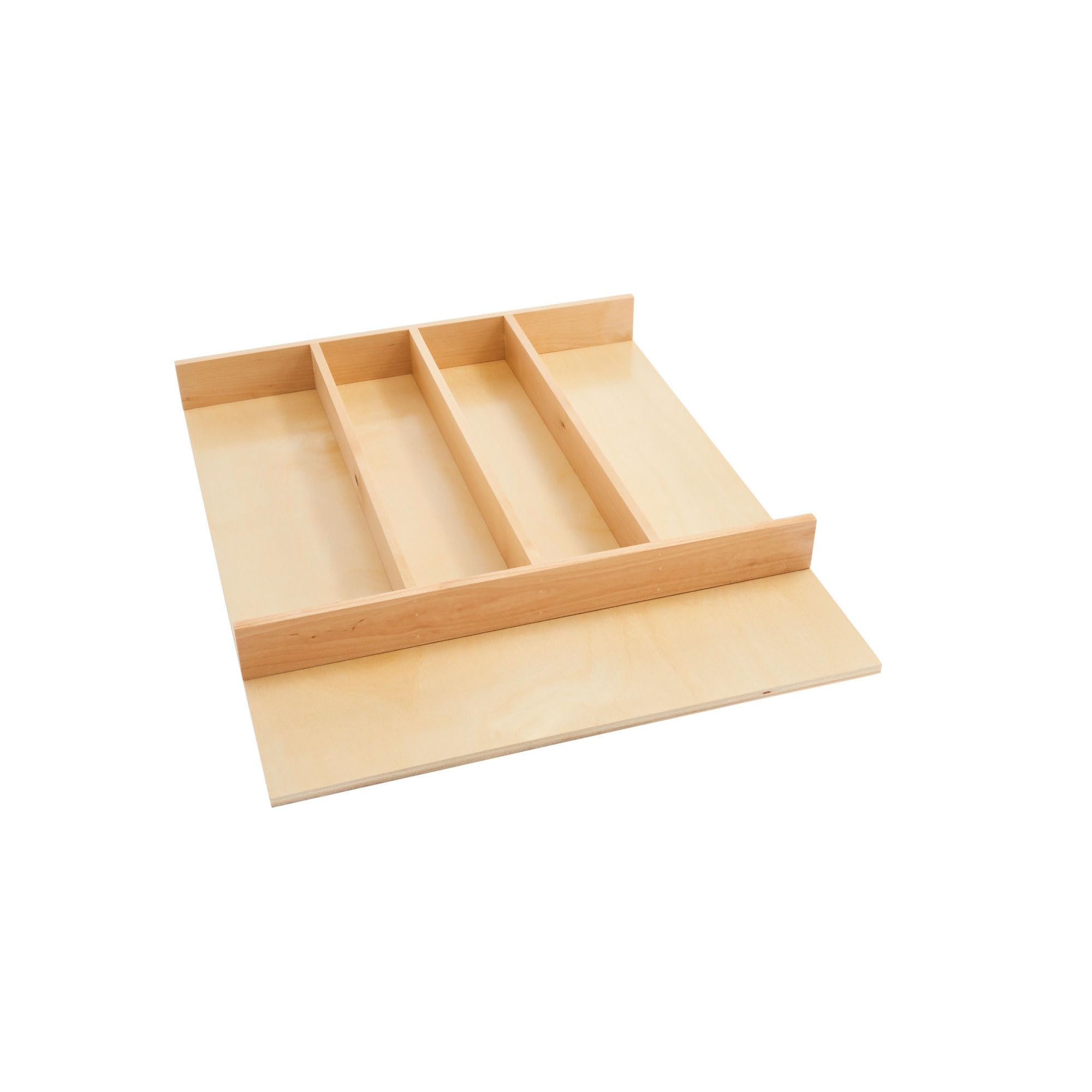 Rev-A-Shelf Trim-to-Fit Silverware Drawer Organizer for Kitchen Utensils, Cutlery Cabinet Storage Divider Insert, 18.5 x 22 in, 