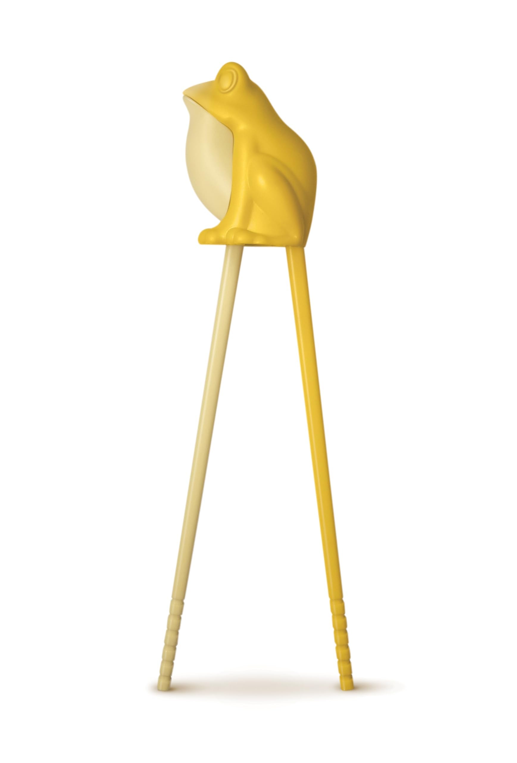 Fred Munchtime Frog Chopsticks - Fun Utensils for Kids, BPA Free Food-Safe ABS Plastic Dining Tool - Animal Mealtime Utensils -T