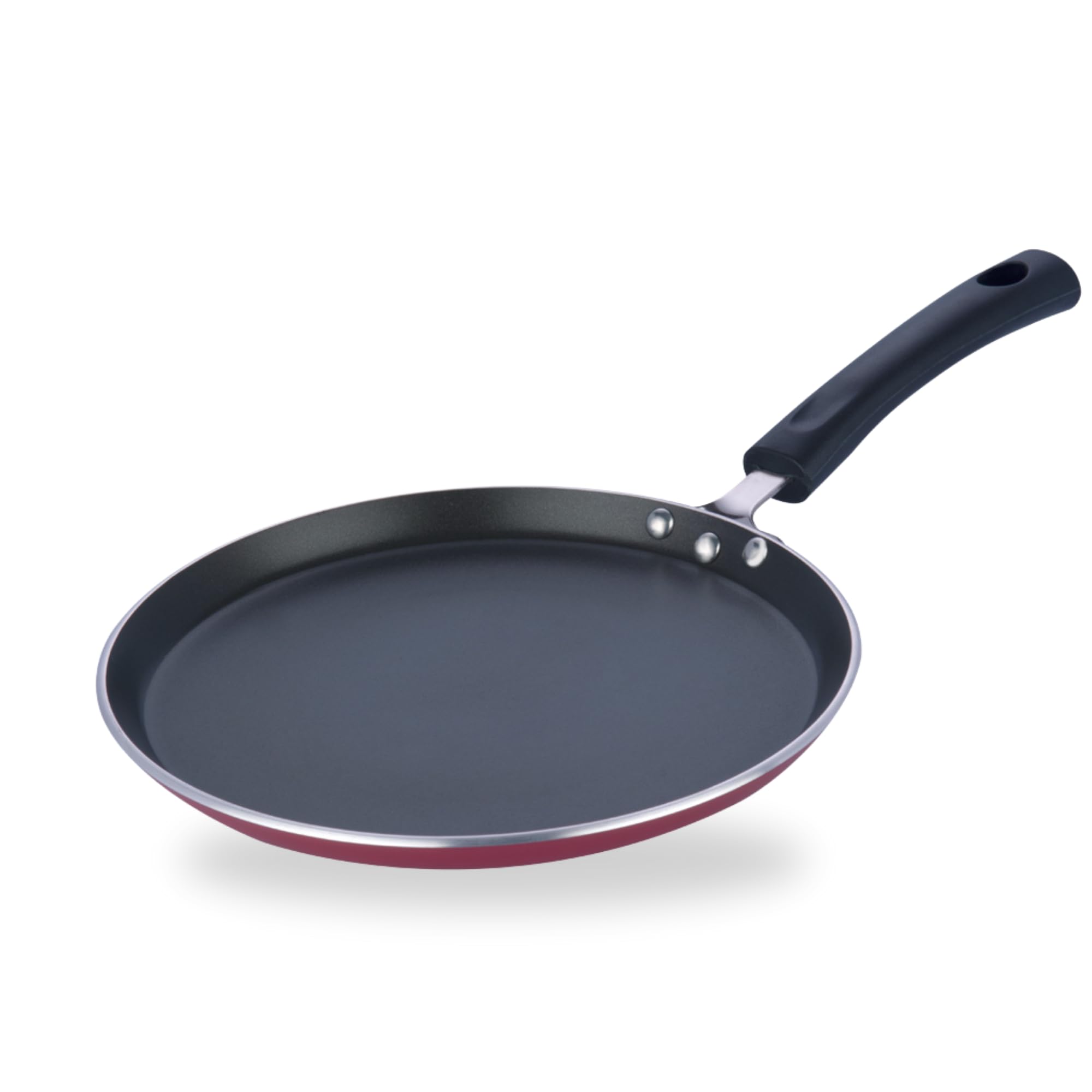 Vinod Zest Non-Stick Induction Compatible Flat Omni Dosa Tawa/Griddle, 11''
