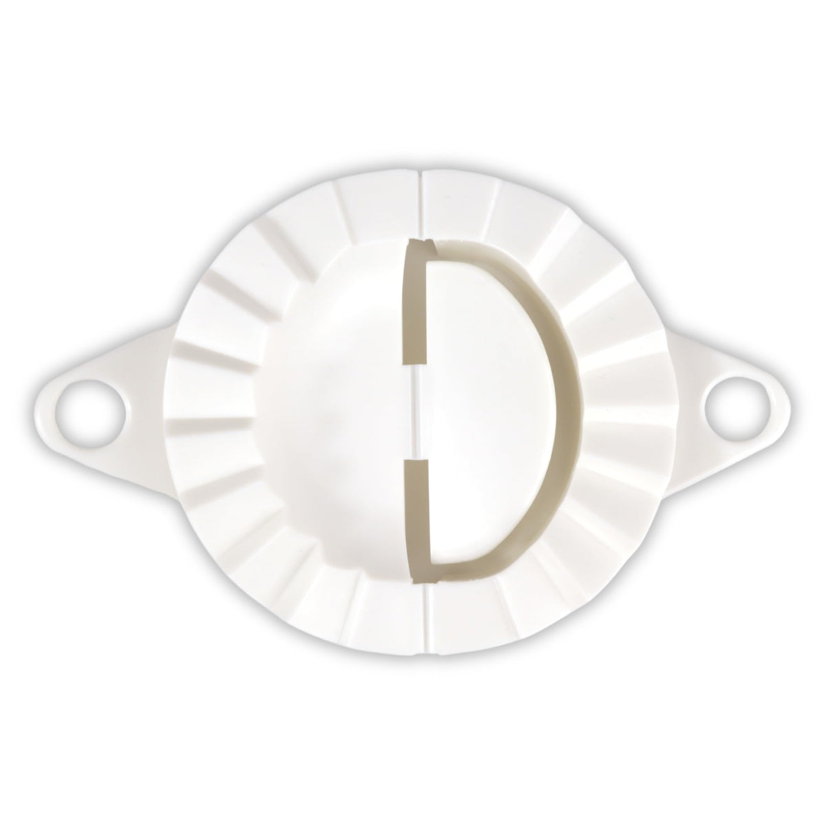 Plastic Dumpling Maker, Japanese Gyoza Mold Wonton Press, Kitchen Dough Cutter Or Stamping Tool, 3.5 Inches