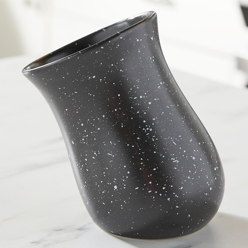 Tilted Utensil Crocks  Black