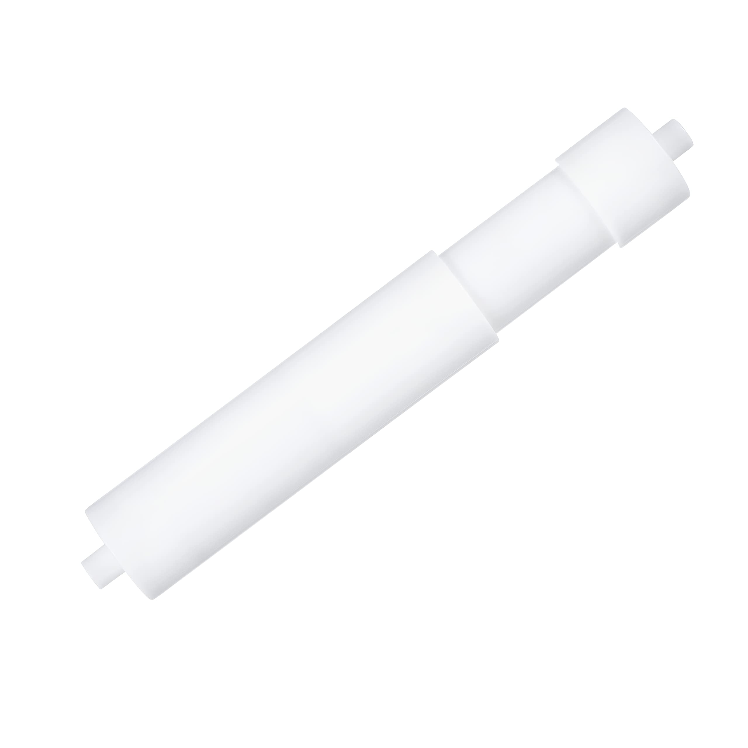 Florian Tissue Roller Tissue Stick Restroom Paper Spring Loaded Holder (1 Pcs, White), Bathroom, Restroom, Toilet, Easy Installa