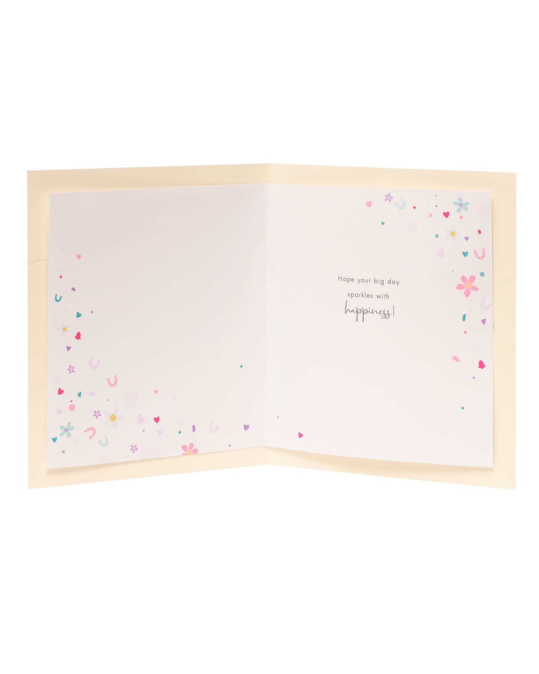 UK greetings card Day celebration card - contemporary Day card for Friends Day card for couple  Multi
