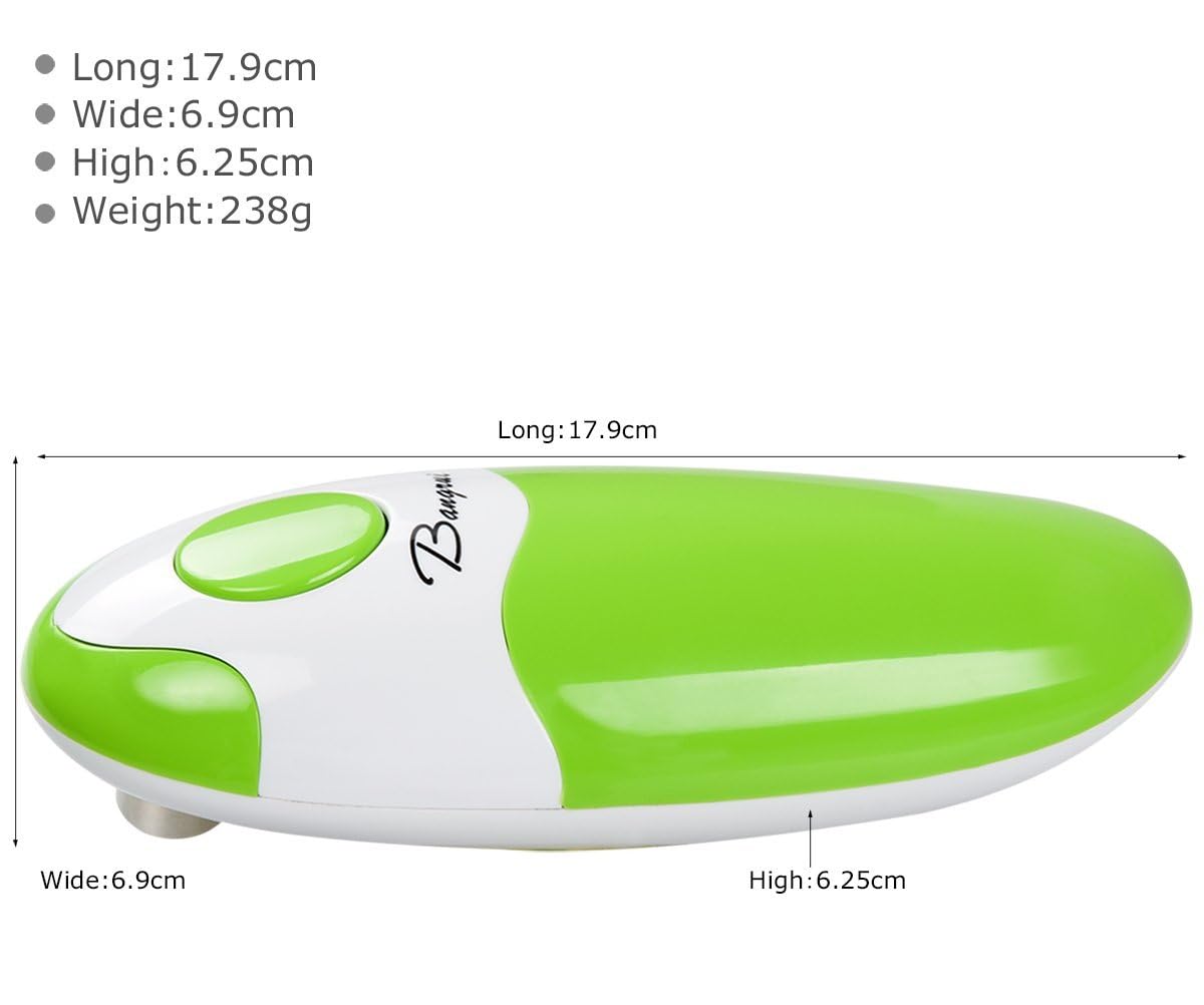Kitchen Automatic Safety Cordless One Tin Touch Electric Can Opener& Bangrui Professional Electric Can Openerone-Touch Switch Sm