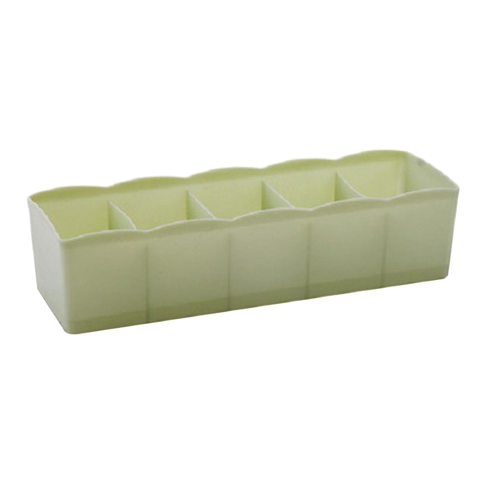 Secret Desire Socks Underwear Organizer Dividers Socks Storage Boxes For Dorm Wardrobe Bra Green