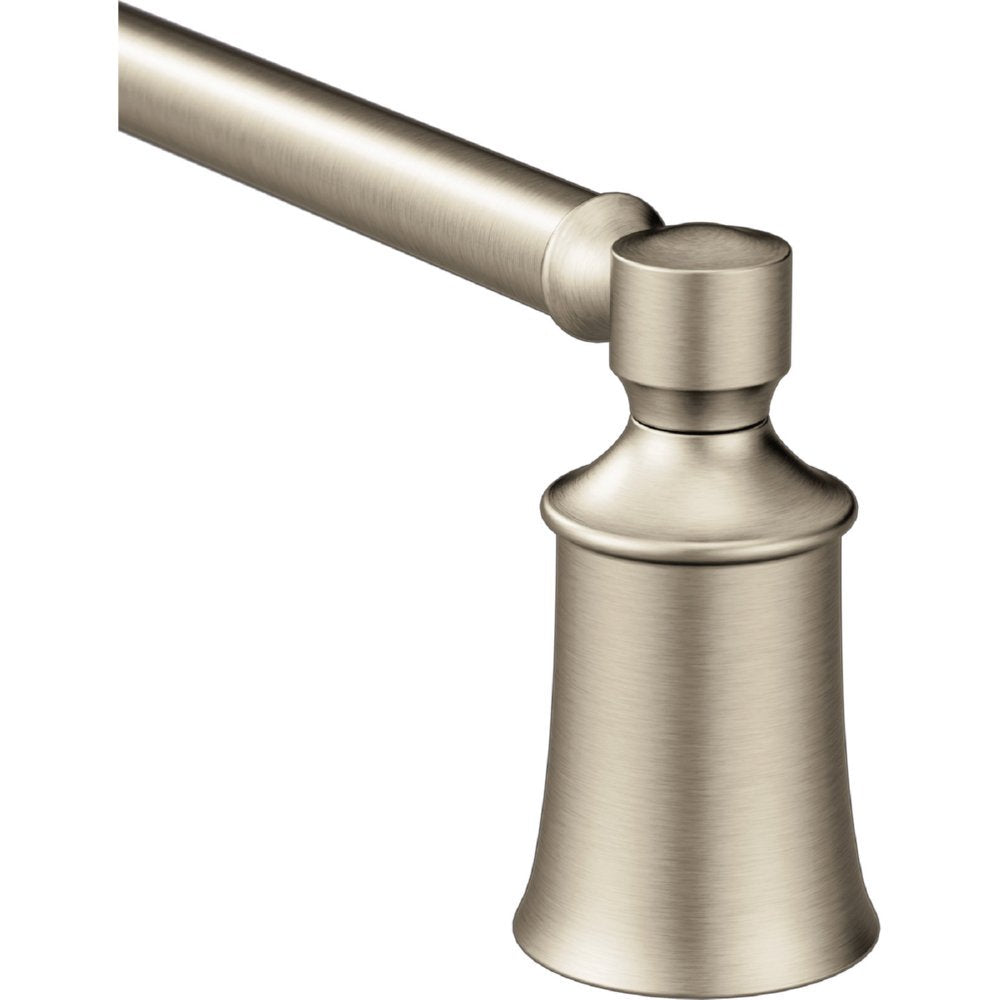Moen YB2118BN Dartmoor 18 Towel Bar, Brushed Nickel