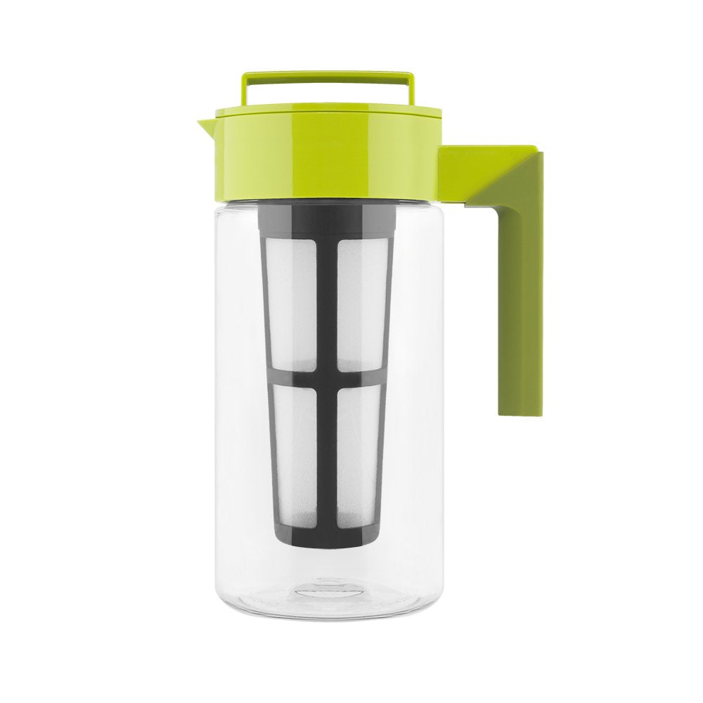 Takeya Premium Quality Iced Tea Maker Iced Tea Maker With Patented Flash Chill Technology Made In The Usa, Bpa Free, 1 Qt, Avoca