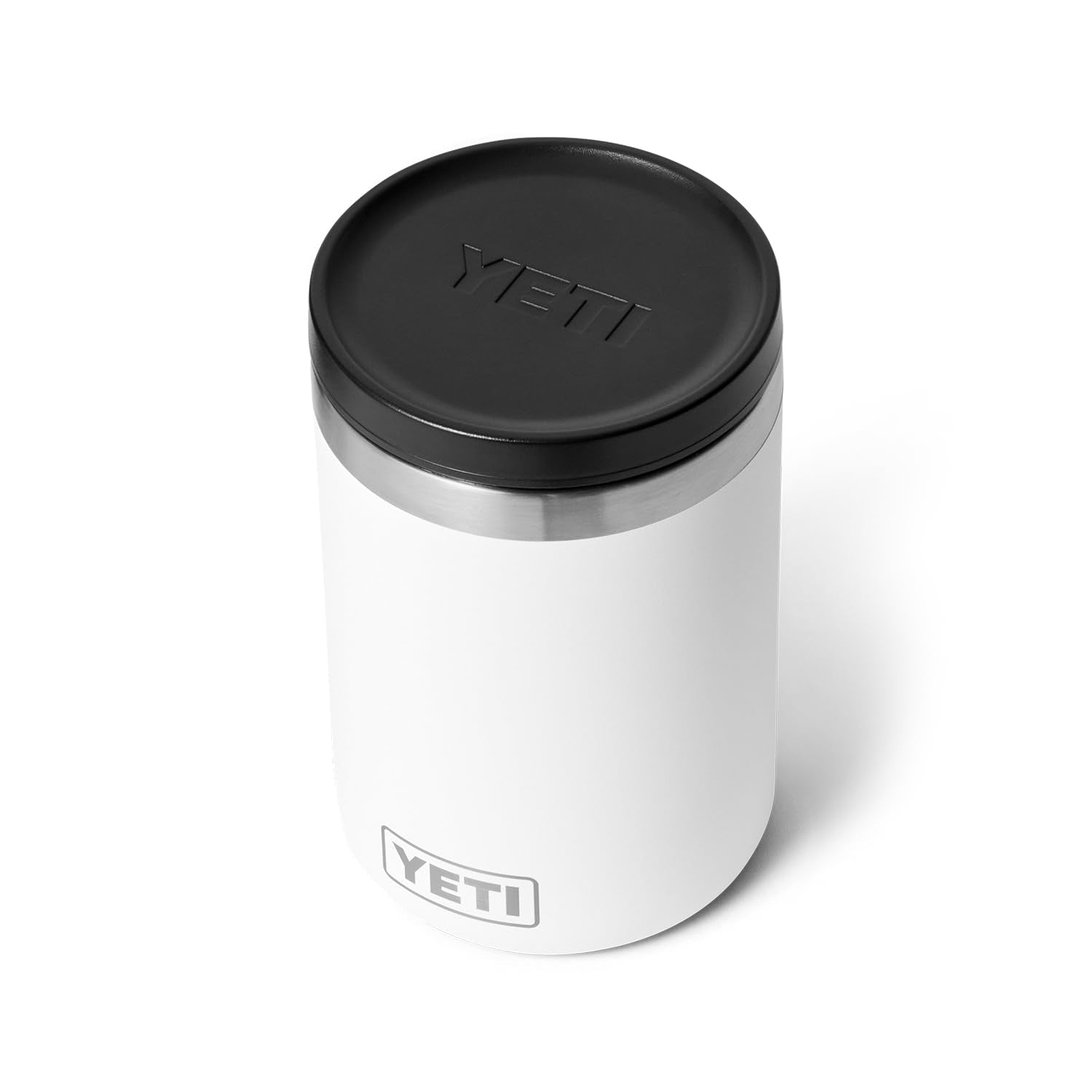 YETI Rambler 16 oz Food Jar, Vacuum Insulated, Stainless Steel, With Airtight Lid, White