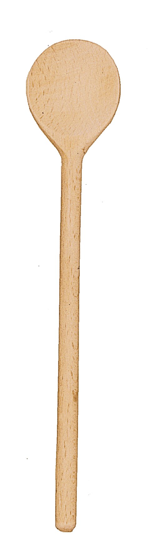 Redecker Untreated Beechwood Cooking Spoon, 12-1/2 Inches, Essential Utensil For Stirring And Serving, Durable Wood, Made In Ger