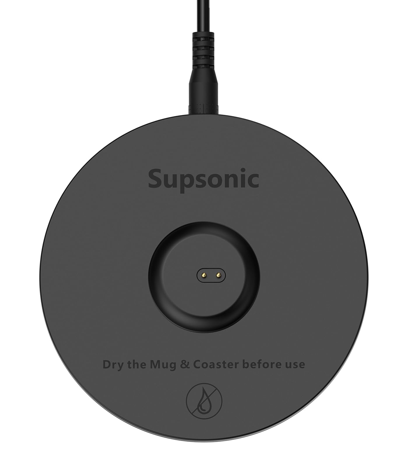 Supsonic Universal Charging Coaster, Black