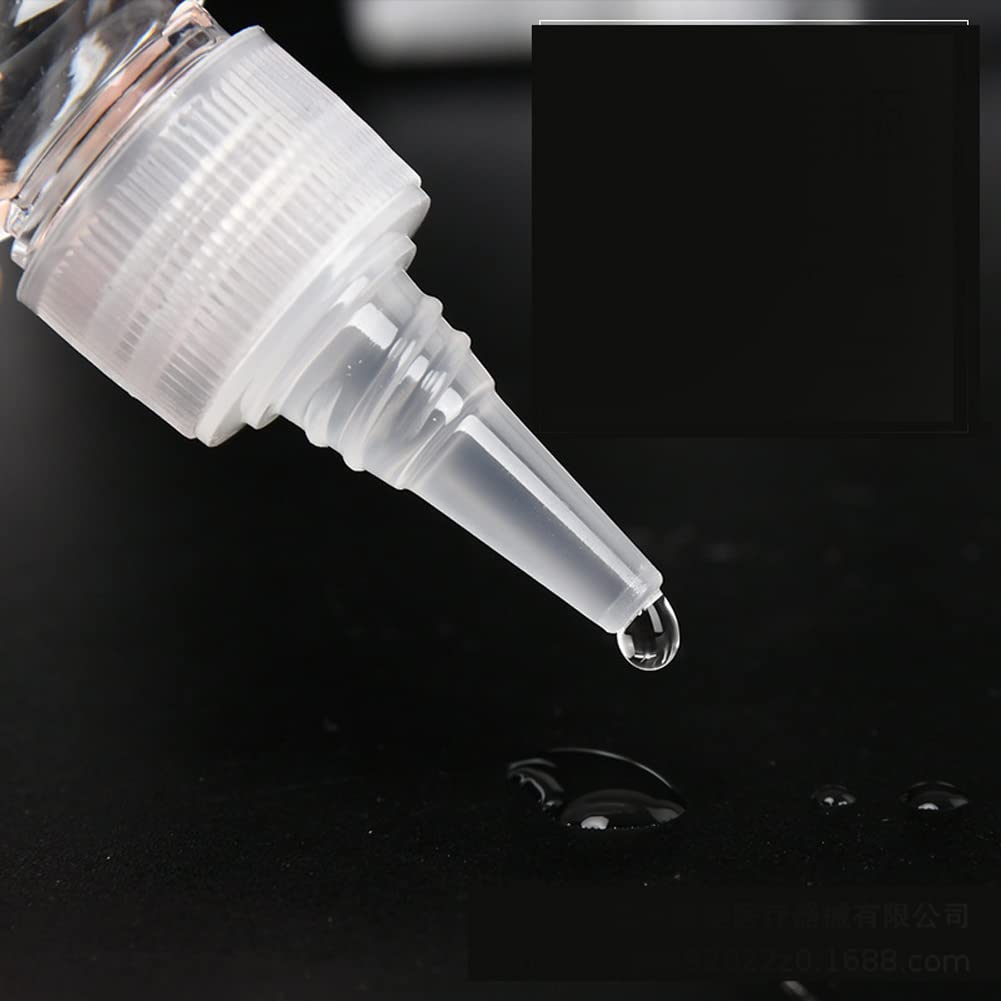 Lasenersm 6 Pieces Plastic Squeeze Bottles 50Ml Small Squeeze Bottles Plastic Bottles Applicator Mini Empty Squirt Bottle With T