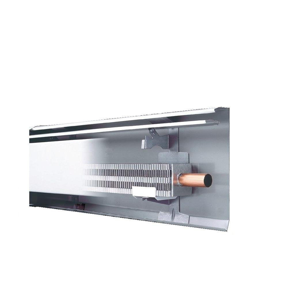 Slant/Fin Fine/Line 30 2 ft. Hot Water Baseboard with Fully Assembled Element and Enclosure in Nu White 101-401-2