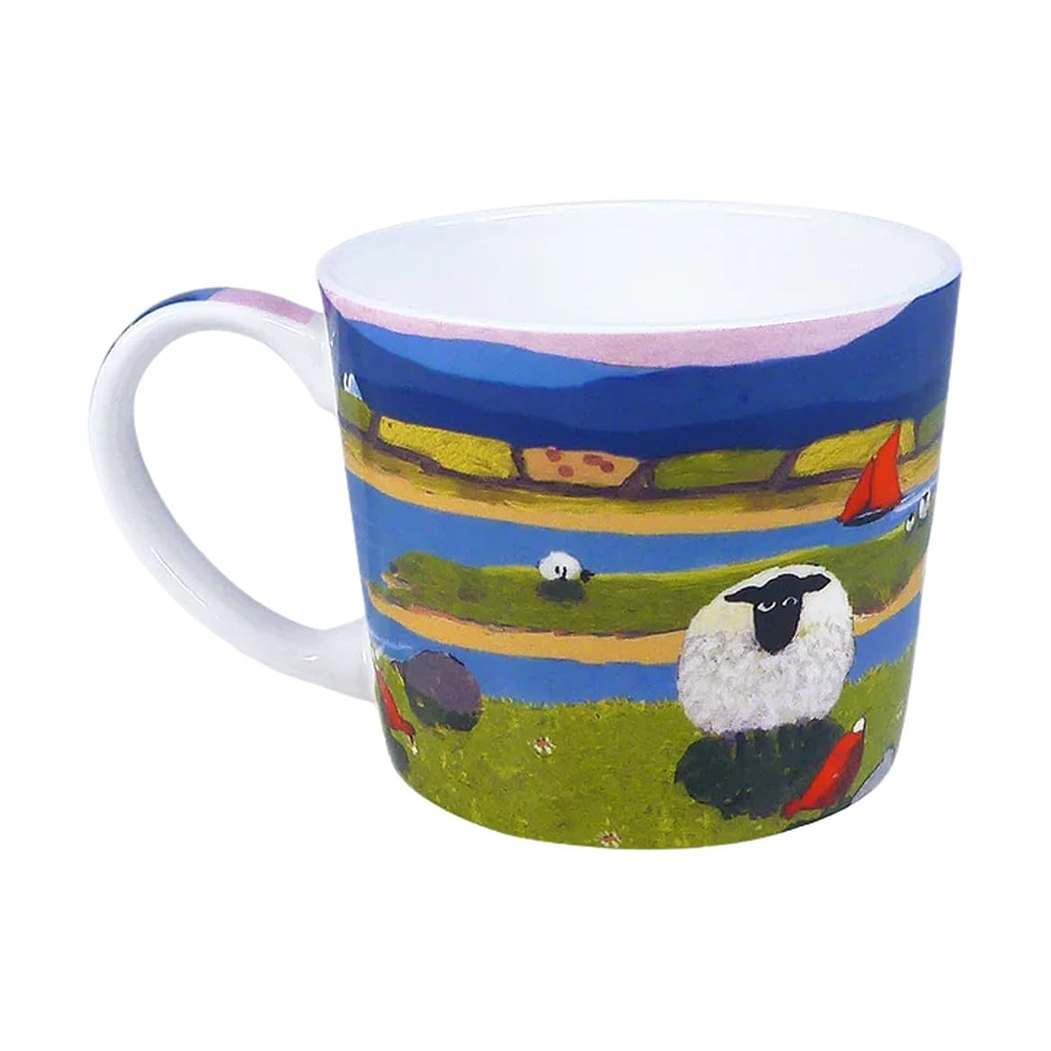 Thomas Joseph Tea Mug No Puffin Mug Coffee Sheep New Bone China (11Oz)