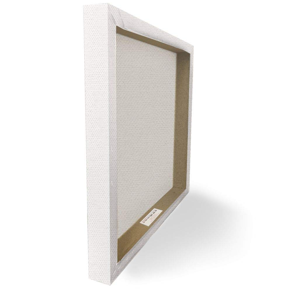 Stupell Industries Pug And Pizza Funny Dog Pet Animal Watercolor Painting Canvas Wall Art, 24X30, Multicolor