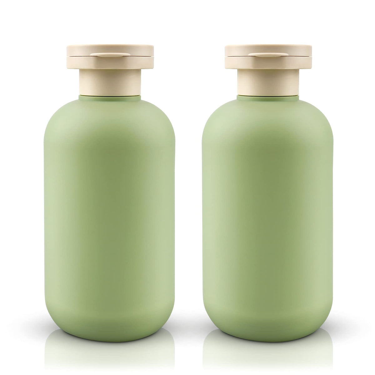 Cosywell Squeeze Bottles With Flip Cap 6.8Oz Plastic Refillable Travel Containers For Toiletries Shampoo And Conditioner Bottles