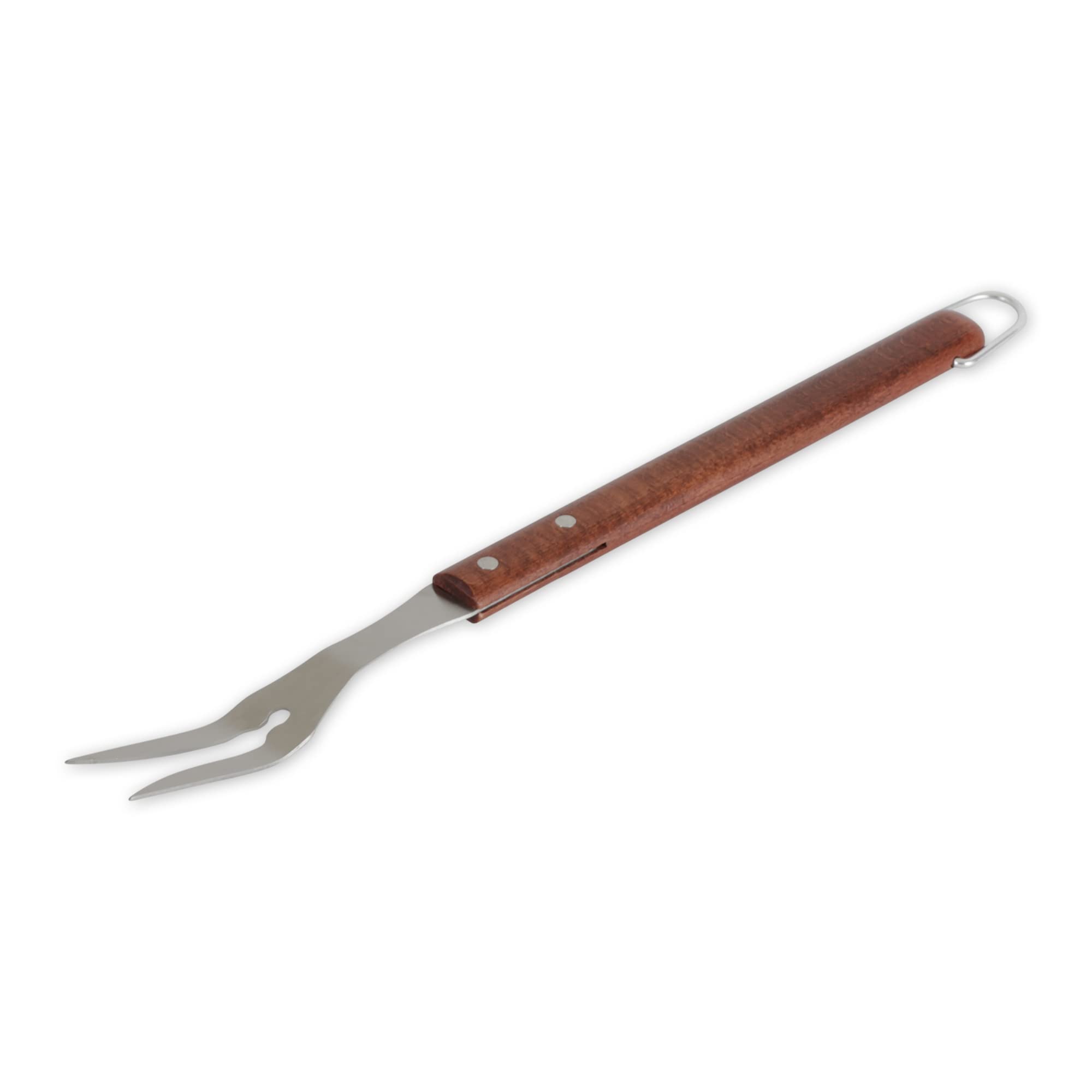 Rsvp International Endurance (Bq-Frk) Bbq Grill Fork, 17.25'' | Long Handle Keeps Hands Safe From Fire | Made From Stainless Ste
