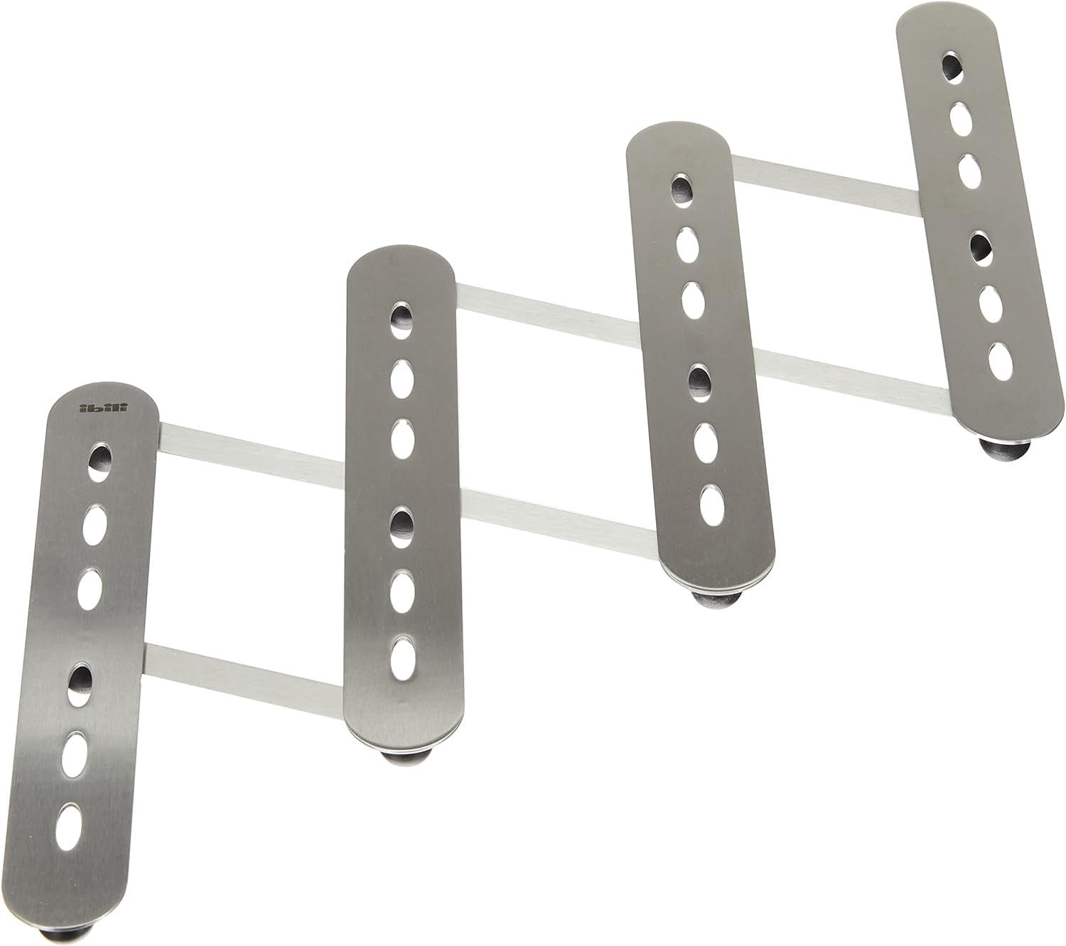 Ibili Expandable Trivets For Hot Dishes, Trivets For Hot Pots And Pans - Heat Resistant Pad Stainless Steel Pot Holder For Kitch