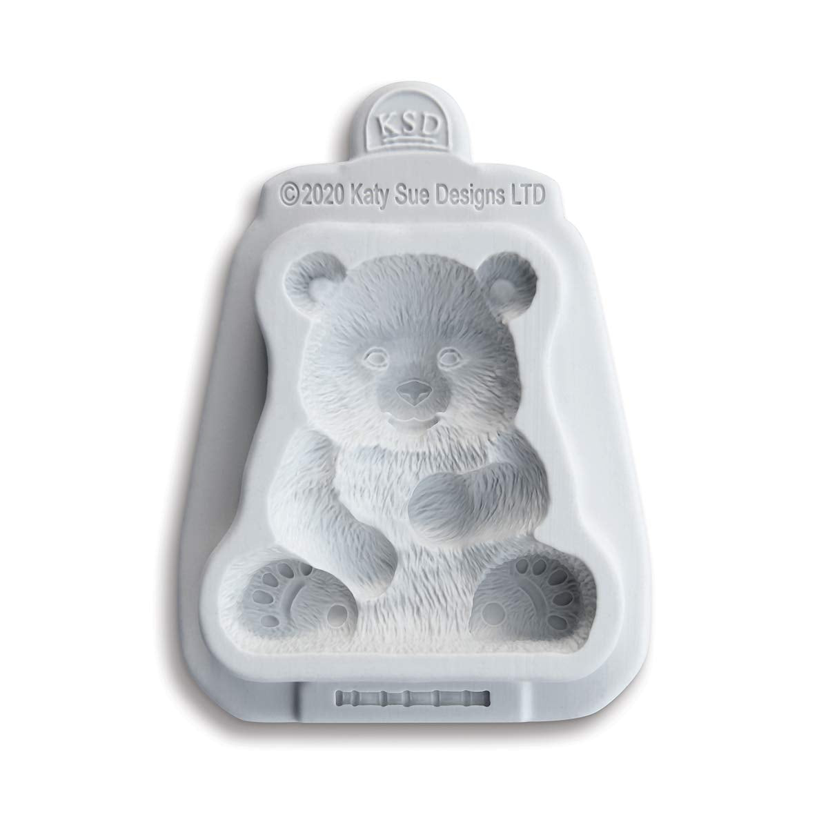 Katy Sue Panda Silicone Mold For Cake Decorating & Craft. A Panda Animal Mold To Use With Fondant, Gum Paste, Sugar Paste, & Air