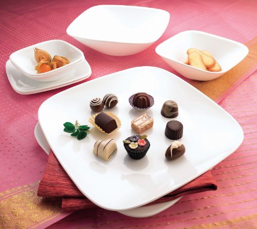 Corelle CP-9633 Plate Plate  Plate  Outer Diameter 3.7 x Height 1.8 inches (9.5 x 4.5 cm)  Shatter-Resistant  Lightweight  Winter Frost White  Small Bowl  Set of 5